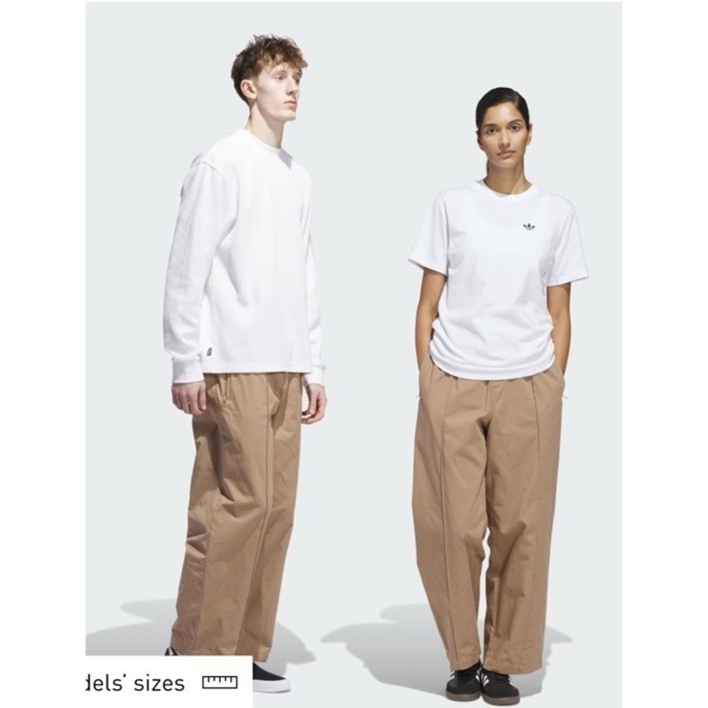 ADIDAS SKATEBOARDING PINTUCK PANTS (GENDER NEUTRAL) NWT Size XS